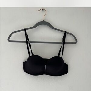 Black Women's bombshell push-up Bra 32a